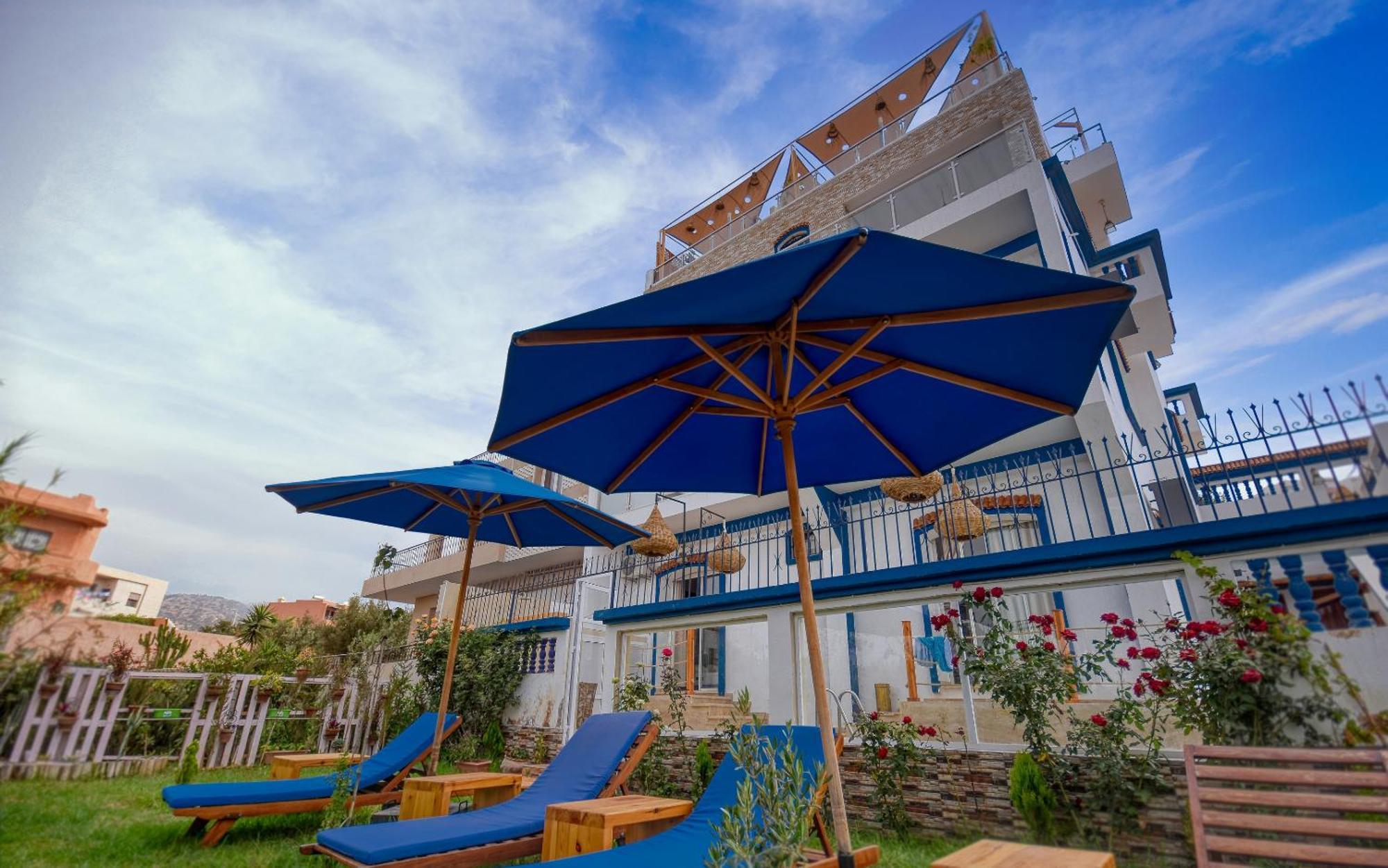Blue Wave Lodge Agadir n'Ait Sa Exterior photo